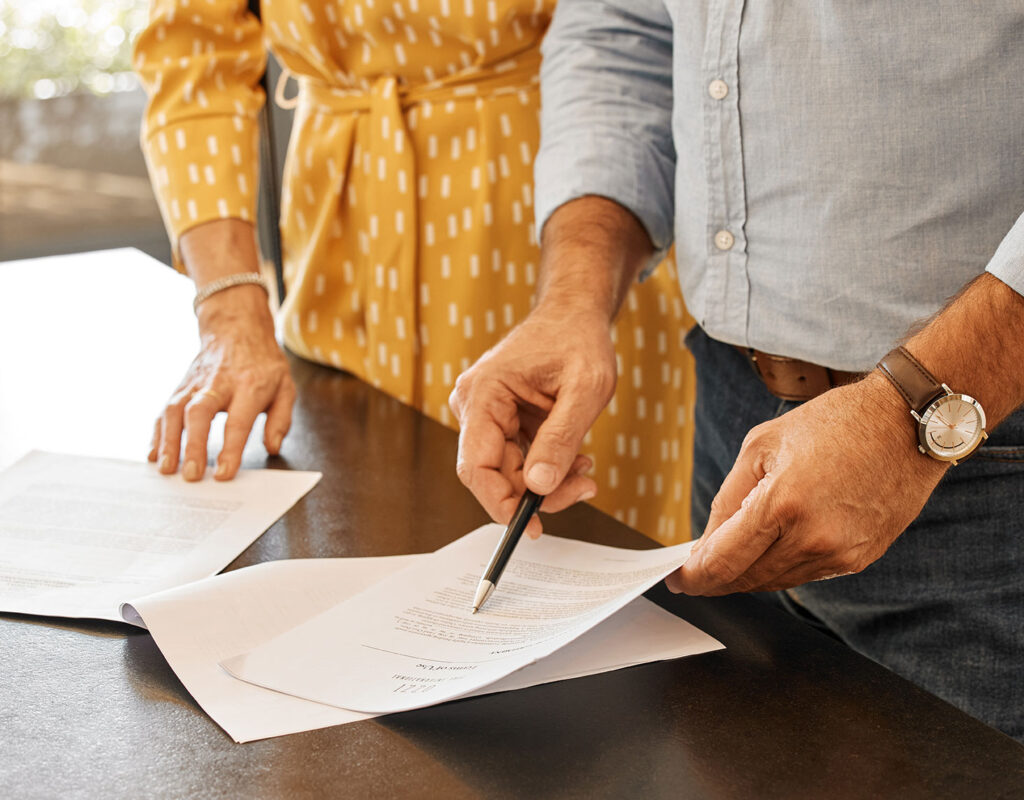 Signing Papers